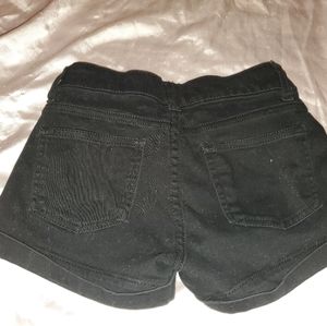 Black shorts